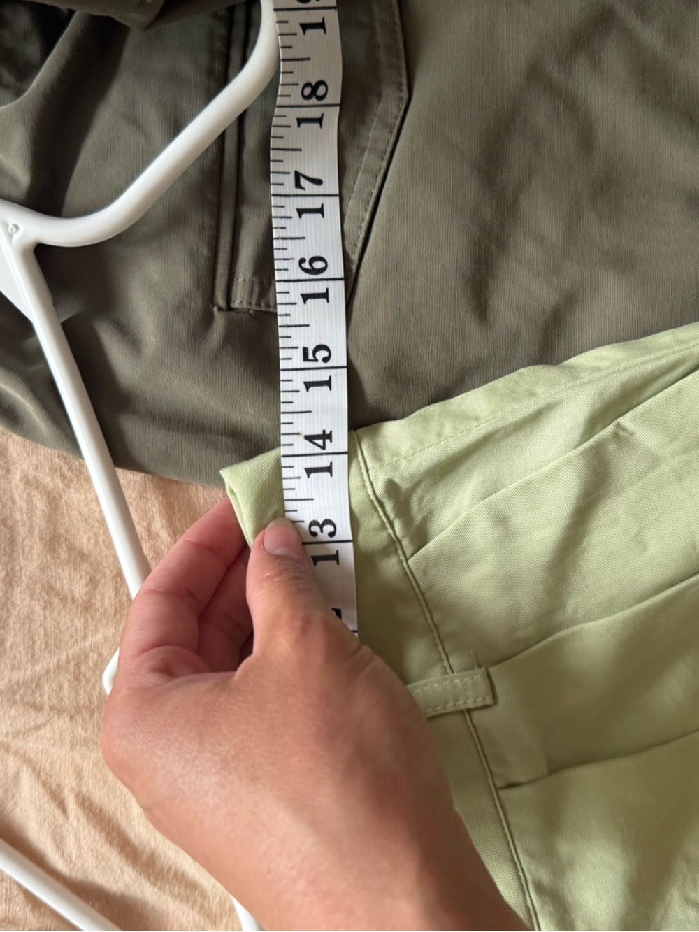 emory park Light Green Wide-Leg Trousers - Picture 5 of 7